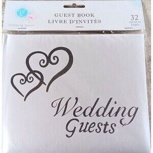 Victoria Lynn Wedding Guest Book 32 Signature Page